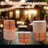 50 Pcs Basketball Paper Ice Cream Cups Basketball Party Treat Snacks Bowls Cute Basketball Birthday Party Supplies Dessert Food Containers For Sou...