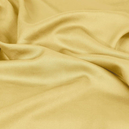 Homiest 100% Viscose Derived from Bamboo Fabric by The Yard, 98 Inch Wide Light Yellow Fabric Soft & Cooling Cloth Fabric, Silky Lining Fabric for...