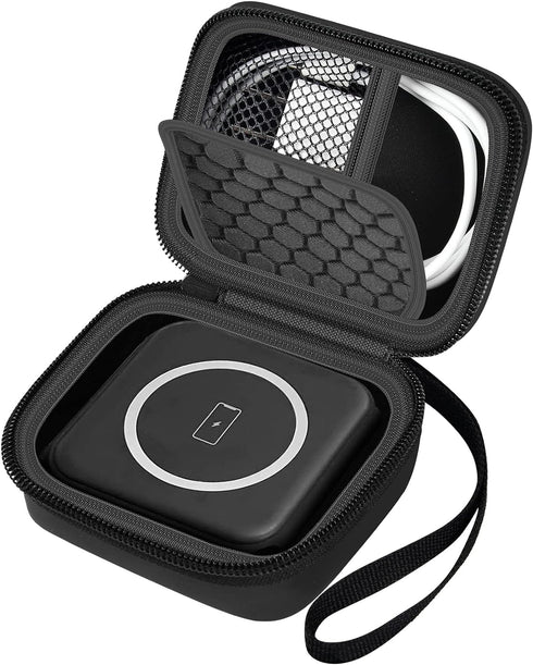 Carrying Case for Iseyyox/for Ucomx Nano 3 in 1 Foldable Magnetic Wireless Charger Dock, Also Holds for LISEN/for RTOPS Travel Charging Pad Statio...