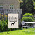 Dobermans Garden Flag Welcome We Hope You Like Dobermans Garden Flag Doberman Dog Welcome Flag Garden Decor (Hope You Like Dobermans F)...