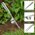 Garden Weeding Tool-Hand Weeder Tool- Leverage Base Design and V-Fork?One-Piece Stainless Steel Design for Greater Strength, Easy Weed Removal and...