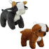 Bedwina Plush Stuffed Animals - Farm Animal Toys - (Pack of 12 Bulk) 5 Inch Soft Cuddly Plushed Cow, Pig, Bunny Rabbit, Dog, Party Favors, Gifts, ...