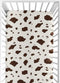 Wild West Cowboy Fitted Crib Sheet for Baby and Toddler Bedding Sets by Sweet Jojo Designs - Cow Print...
