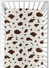 Wild West Cowboy Fitted Crib Sheet for Baby and Toddler Bedding Sets by Sweet Jojo Designs - Cow Print...