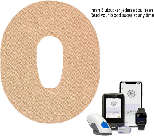 40 Packs Adhesive Patches for Dexcom G6 CGM – Waterproof & Sweatproof Adhesive for Long Stay, Pre-Cut Adhesive Medical Tape, Continuous Glucose Mo...