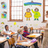 103 Pieces Weather Chart Bulletin Board Set for Classroom Dress Weather Chart for Preschool Decoration Seasonal Bulletin Board Cutout Set for 100t...