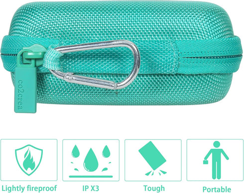 co2CREA Hard Case Compatible with Anker 621 Nano Power Bank 5,000mAh 12W Portable Charger, Green Case......