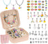 Hysagtek Bracelet Making Kit for Girls, Charm Bracelet Kit, 66 Pcs DIY Beads Jewelry Making Kit, Birthday Christmas Gifts Bracelet Making kit Arts...
