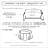 Benson Mills Heavy Duty Clear Plastic 100% Waterproof Tablecloth Protector, Vinyl Table Cloth, Oil Proof Wipe Clean Table Cover for Dining Tables,...