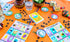 Baby Shower Bingo Kit - Bilingual English Spanish, for 20 Players - Includes 1 Deck of Cards and Boards - with 240 Markers - for The Entire Family...