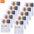 SoFire 10 Boxes Home and Travel Quick Fix Sewing Kit Pre Threaded Needle Kit, Each Box with 10 Pieces...