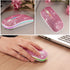 Bluetooth Mouse,Bling Dazzling 2.4GHz Rechargeable Wireless Mouse Slim Mouse with USB Receiver, Compatible with Notebook, PC, Laptop, Computer, Ma...