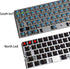Black OEM Profile PBT Double Shot 104 Side-lit Shine Through Translucent Backlit keycaps for MX Mechanical Keyboard Filco (Black)(Only Keycap)...