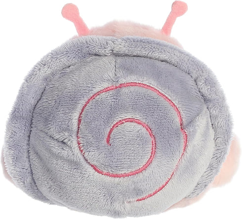 Aurora® Adorable Palm Pals™ Shelby Snail™ Stuffed Animal - Pocket-Sized Play - Collectable Fun - Pink 5 Inches...