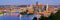 PHOTOSBYJON Pittsburgh Skyline Photo Print UNFRAMED Dusk Downtown City Color Art Print Version 11.75 inches x 36 inches Photographic Panorama Post...