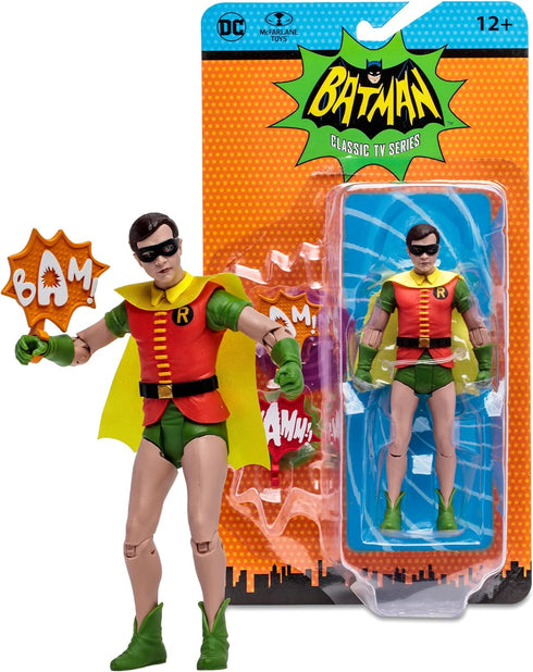 McFarlane Toys - DC Retro Robin (Batman 66') 6in Action Figure...
