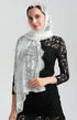 Leimandy Eyelash Lace Vintage Floral Lace Shawl Head Scarf Long Catholic Chapel Veil Mantilla Infinity Latin Mass S04...