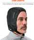 Ergodyne - 16840 Winter Hard Hat Liner, Thermal Fleece Lining, Chin Length, N-Ferno 6840,Black...