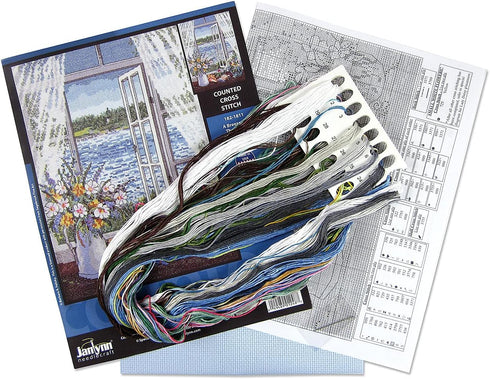 Janlynn A Breeze Off The Ocean Counted Cross Stitch Kit...