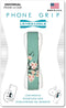 LOVEHANDLE Universal Phone Grip for Most Smartphones, Mini Tablets and Cases, Cherry Blossom Design Elastic Strap with White Base, lh-01-cherryblo...