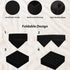 Simple Houseware 4-Pack Drawer Organizer Set - Closet Dividers for Underwear, Socks, Bras, Scarves, Ties - Foldable Non-Woven Storage Boxes, Black...