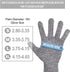 Cut Resistant Gloves Food Grade Level 5 Hand Protection,Kitchen Cut Gloves (Small(palm Diameter 2.80-3.35inch))...