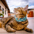 KUDES Dog Cooling Bandana Collar with Recyclable Ice Packs, Pet Dog Adjustable Ice Chill Out Collar Scarf Neck Cooler Wrap for Cat Small Medium La...