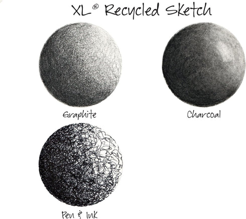 Canson XL Series Sketchbook, Recycled, Foldover Pad, 3.5x5.5 inches, 100 Sheets (50lb/74g) - Artist Paper for Adults and Students - Graphite, Char...