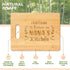 Nana's Kitchen Custom-Engraved Bamboo Cutting Board – A Personalized and Unique Mother’s Day or Christmas Gift for Grandma from Granddaughter or G...