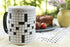 The Unemployed Philosophers Guild Crossword Puzzle Coffee Mug - Exercise Your Mind While You Warm Your Belly - Comes in a Fun Gift Box, White, 12 ...