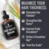 Rice Water for Hair Growth Serum. Fermented Rice Serum For Hair Loss Prevention, Hair Thickness, Split End Therapy. Ideal Topical Scalp Treatment ...
