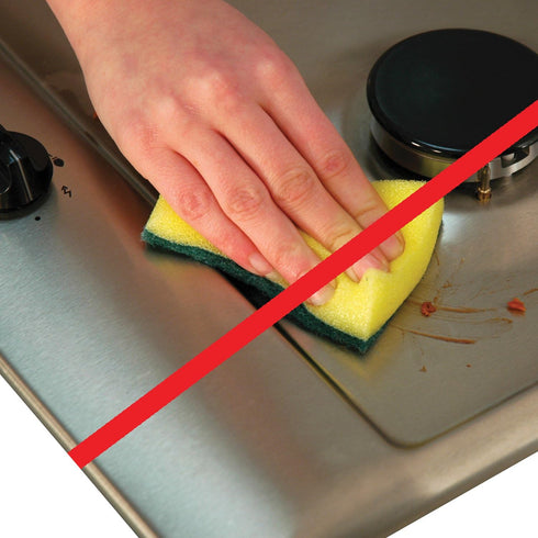 Cooks Innovations Non-Stick Square Gas Stove Burner Covers - Reusable Heat Resistant Stove Top Covers for Gas Burners, Stove Cover Guard Stove Protector for Gas Range Stovetop - Cut to Fit Black 4Pk
