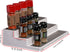 Cq acrylic 2 Pack Spice Rack Organizer for Pantry,14.5 Inch Tiered Seasoning Can Shelf Organizer For Cabinet,White...
