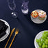 108 inch Round Tablecloth Washable Polyester Table Cloth Decorative Table Cover for Wedding Party Dining Banquet?108 inch,Navy?...