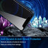 [2 +2 Pack iPhone 12 Privacy Screen Protector, with 2 Pack Camera Lens Protector, Anti-Spy Tempered Glass Film 9H Hardness Bubble Free Private Scr...