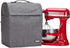 HOMEST Stand Mixer Dust Cover Compatible with KitchenAid 6/7/8 Quart Bowl Lift, Zipper Pocket for Various Kitchen Appliance Accessories, Grey (Pat...