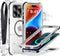iPhone 15 Pro Max Waterproof Case Compatible with MagSafe, Translucent Slim IP68 Underwater Built-in Screen Protector, 12FT Military Grade, 360 Fu...
