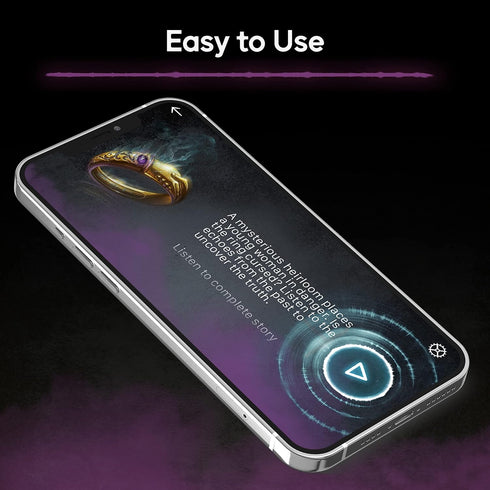 Ravensburger Echoes The Cursed Ring Audio Murder Mystery Game for Adults and Kids Age 14 Years Up...