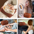Travel Makeup Bags Cosmetic Organizer Case, Large Capacity Toiletry Bag for Women, PU Leather Waterproof Portable Makeup Pouch, Flat Lay Make Up O...