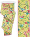 Spring Birds & Branches Ribbon with Stripe Wired Edge - 2.5" x 10 Yards (Pale Yellow, Multi)...