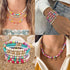 PIPIDREAM 3000PCS Brown Clay Bead Bracelet Kit?Friendship Bracelet Making Kit with Gold Beads Clay Bead Bracelet Jewelry Making Kit...