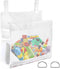Baby Bath Toy Organizer Bathtub Toy Holder Shower Caddy 14× 11 × 6 inches Toy Storage Net Bags with 2 Side Pockets Hanging bag Multi-use Bathroom ...