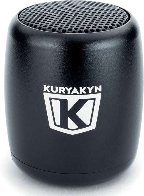 Kuryakyn 2204 Sidekix Mini Speaker: Wireless Audio Speakers with Bluetooth, Remote Shutter, Satin Black...