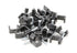 THE CIMPLE CO - Siamese Coaxial Cable Clips, Cat6, Electrical Wire Cable Clip, 1/2 in Nail Clip and Fastener, Black, Double(50 Pieces per Bag)...