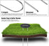 6-Inch Galvanized Landscape Staples, U-Shaped Garden Landscape Pins, Weed Barrier Stakes with Plastic Fixing Caps, for Securing Fences, Outdoor Wi...