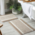 MILVOWOC Bath Mats for Bathroom Luxury Chenille Shaggy Bath Rugs Non Skid Soft Shaggy Rugs Bath Carpet Machine Wash/Dry for Tub, Shower and Bath R...