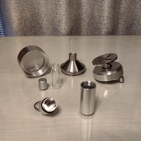 Kitchen Spice Grinder?Superfine Grinding?Pepper Grinder Set, Silver1...