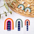 Keoker Polymer Clay Acrylic Rainbow Arch Guide Set, 3 Size for Polymer Clay Earrings, Polymer Clay Earrings Jewerlry Supplies, Polyemr Clay Earing...
