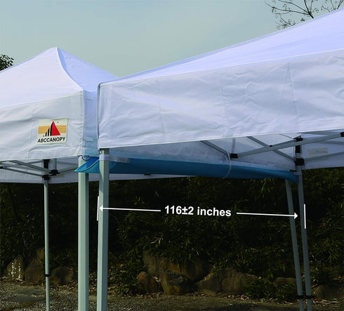 ABCCANOPY 10 Foot Canopy Rain Gutter for Pop up Canopy (Sky Blue)...