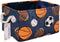FANKANG Rectangular Laundry Basket Nursery Storage Fabric Storage Bin Storage Hamper,Gift Baskets(Navl-ball game)...
